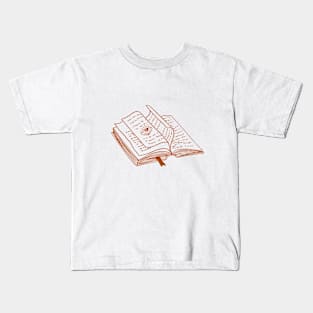 Mystic & Celestial Book Of Spells Kids T-Shirt